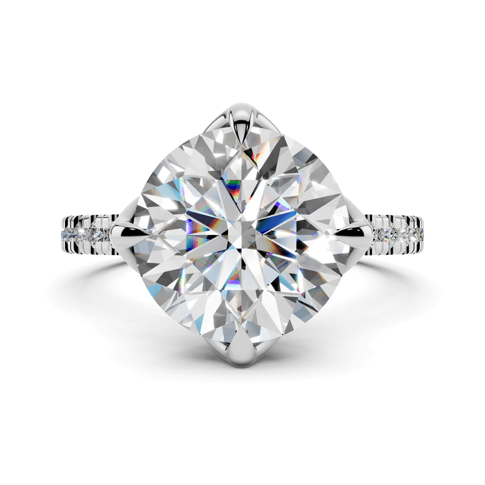 Seraphina Cushion Brilliant Pavé Ring