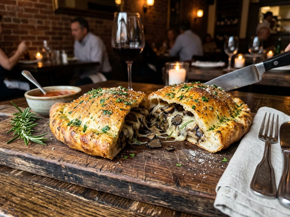 Truffle & Wild Mushroom Calzone