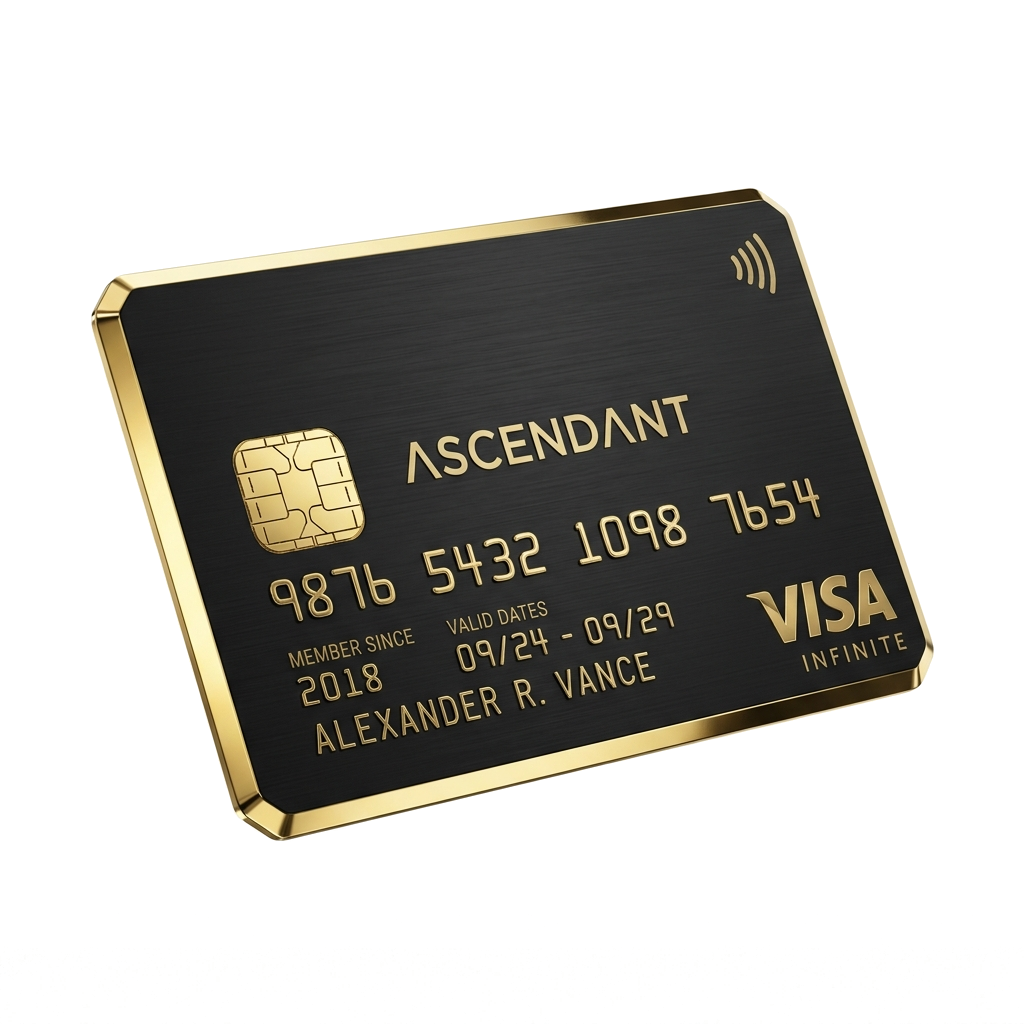 Matte Black VIP Titanium Card