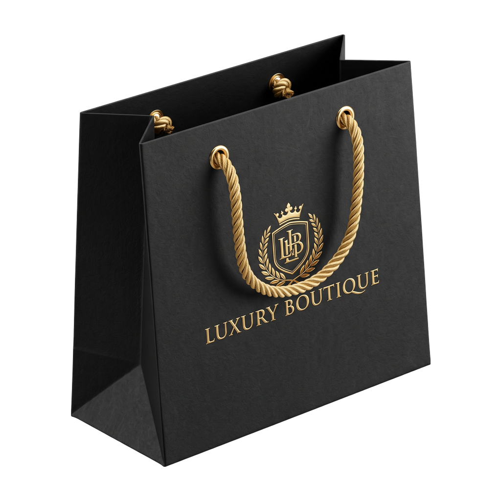 Luxury Boutique Shopping Bag