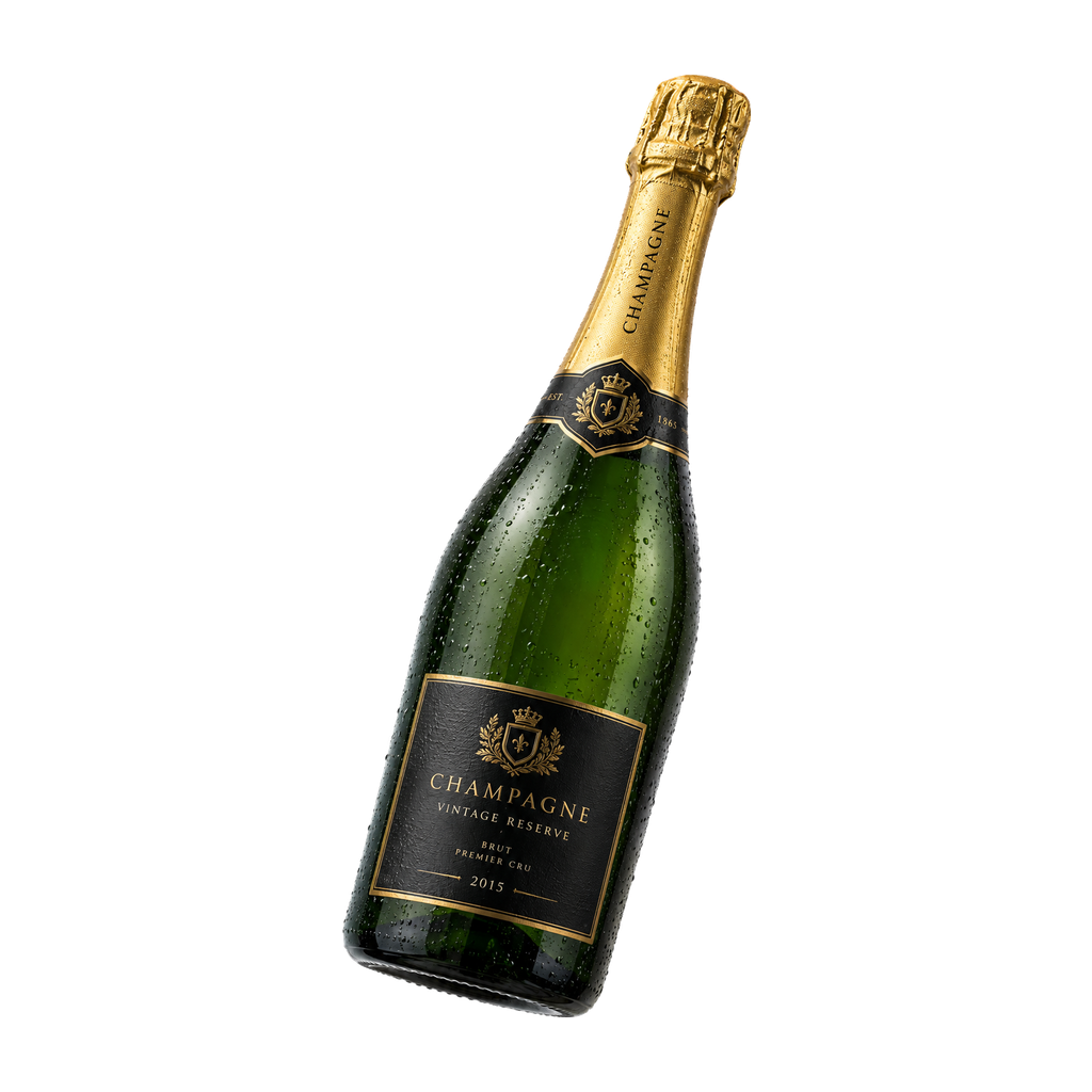 Vintage Reserve Champagne Bottle