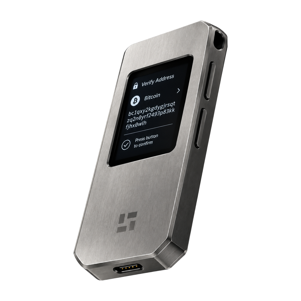 Titanium Crypto Hardware Wallet