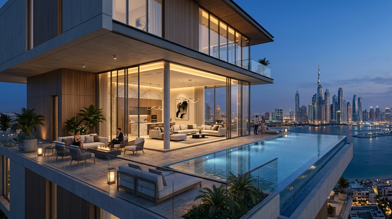 Ultra-Luxury Architectural Penthouse Portal